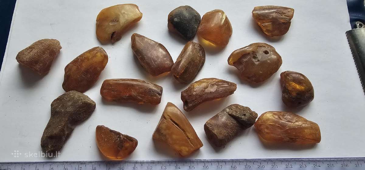 Jurinis gintaras 112gr dideli 5-8gr vnt