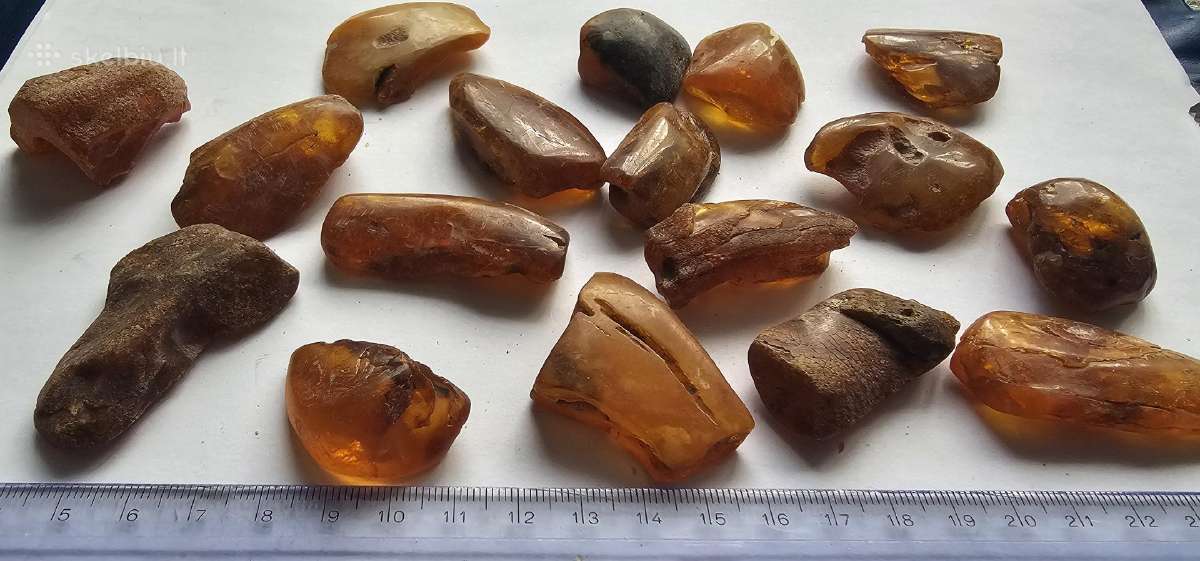 Jurinis gintaras 112gr dideli 5-8gr vnt - nuotraukos Nr. 2