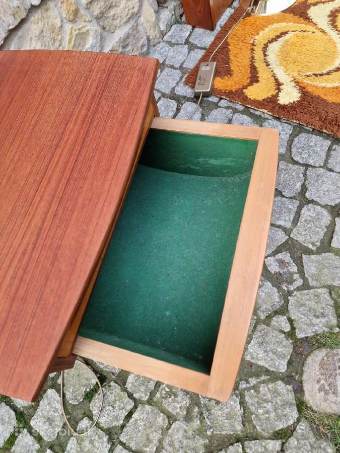Vintažinis mid century autorinis tiko staliukas - nuotraukos Nr. 5