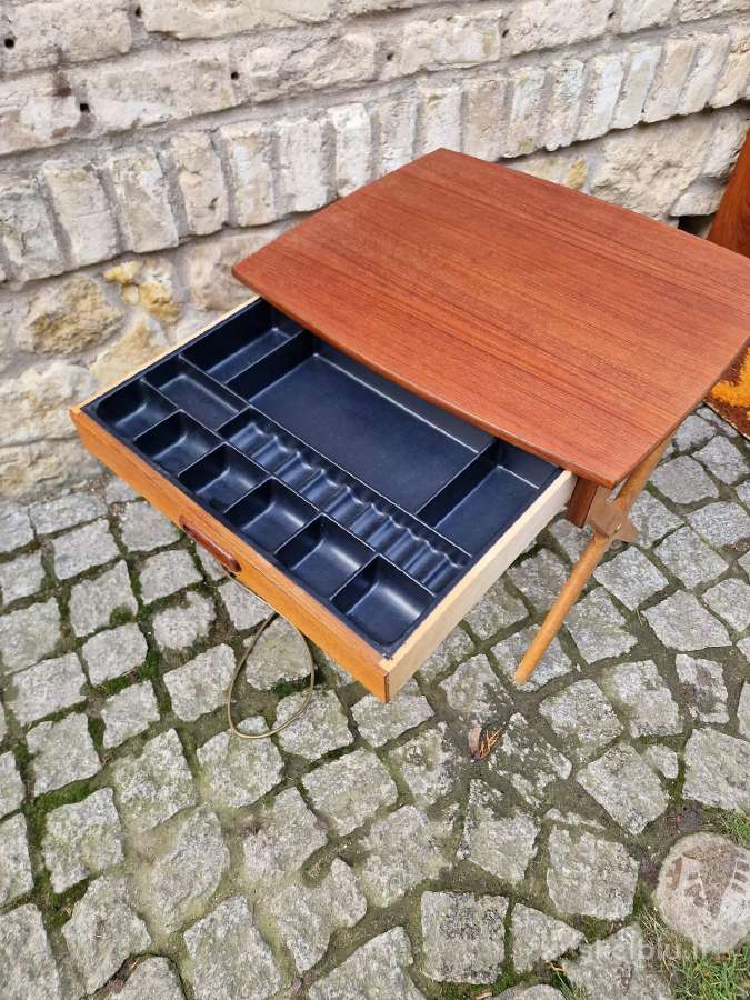 Vintažinis mid century autorinis tiko staliukas - nuotraukos Nr. 8