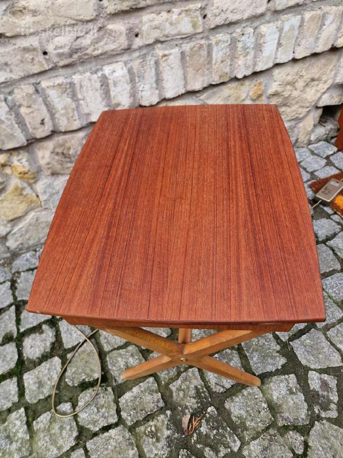 Vintažinis mid century autorinis tiko staliukas - nuotraukos Nr. 9