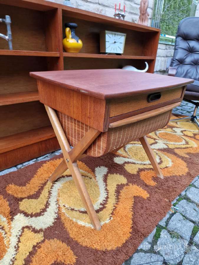 Vintažinis mid century autorinis tiko staliukas - nuotraukos Nr. 16