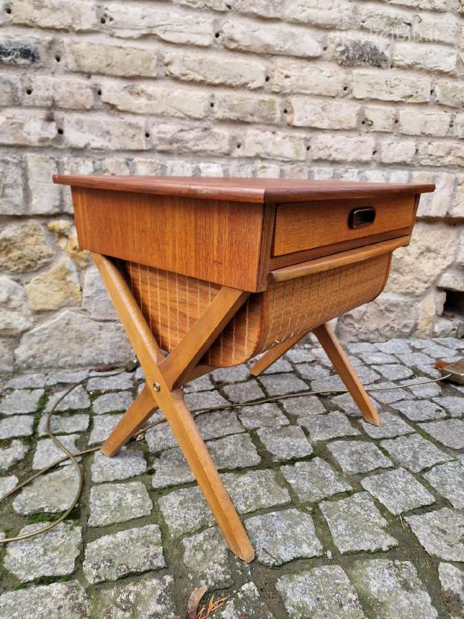 Vintažinis mid century autorinis tiko staliukas - nuotraukos Nr. 22