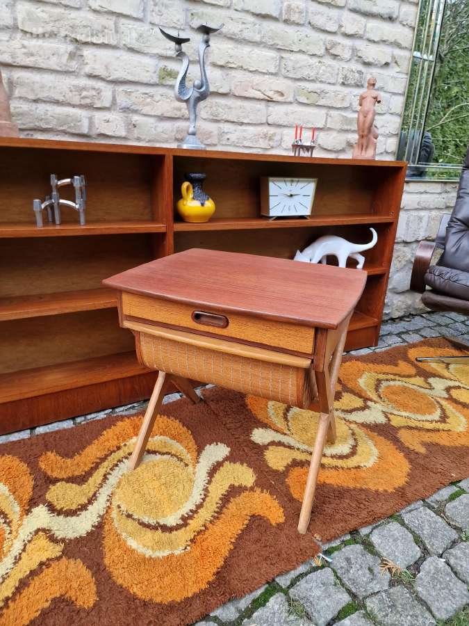 Vintažinis mid century autorinis tiko staliukas - nuotraukos Nr. 29