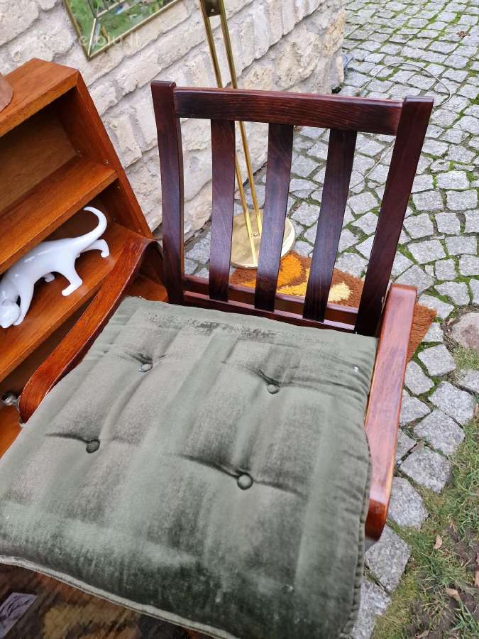 Vintažinis mid century fotelių ir staliuko kompl. - nuotraukos Nr. 27