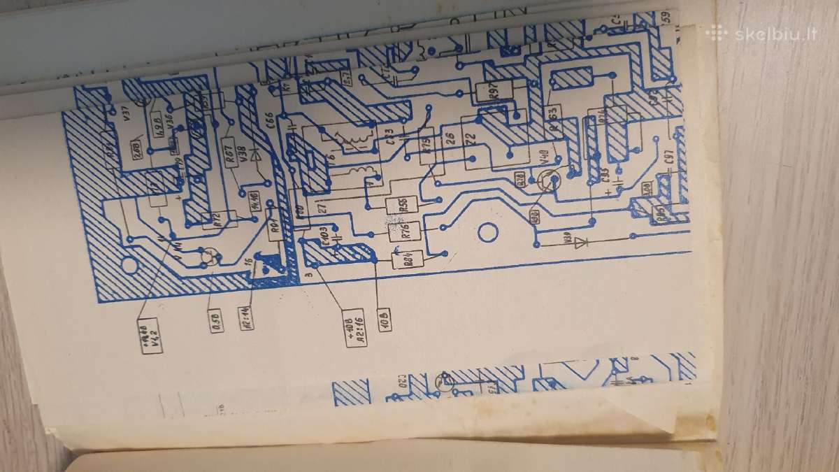 Tonar Rp-303a pasas ir schema - nuotraukos Nr. 3