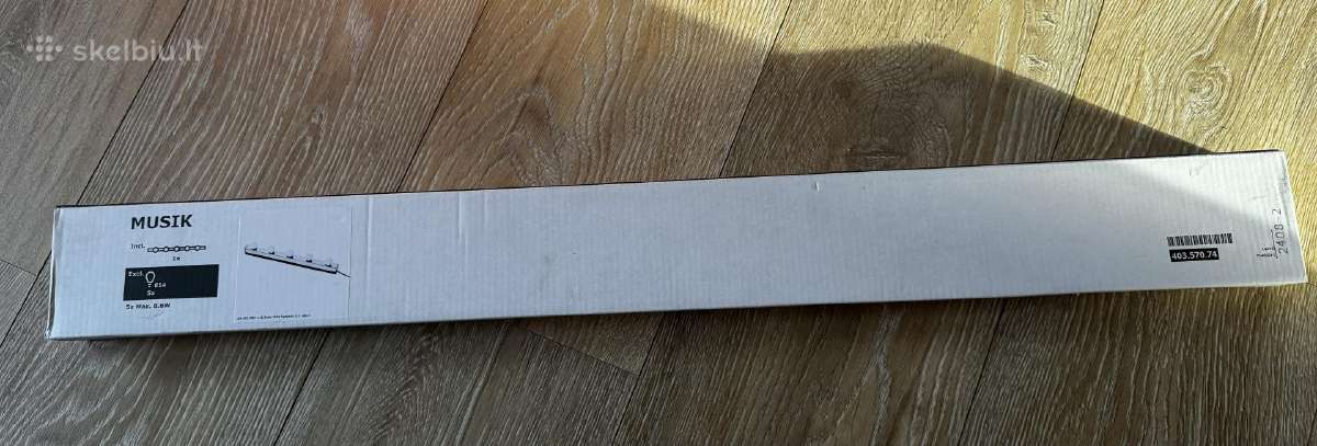Šviestuvas Ikea Musik 403.570.74 2vnt