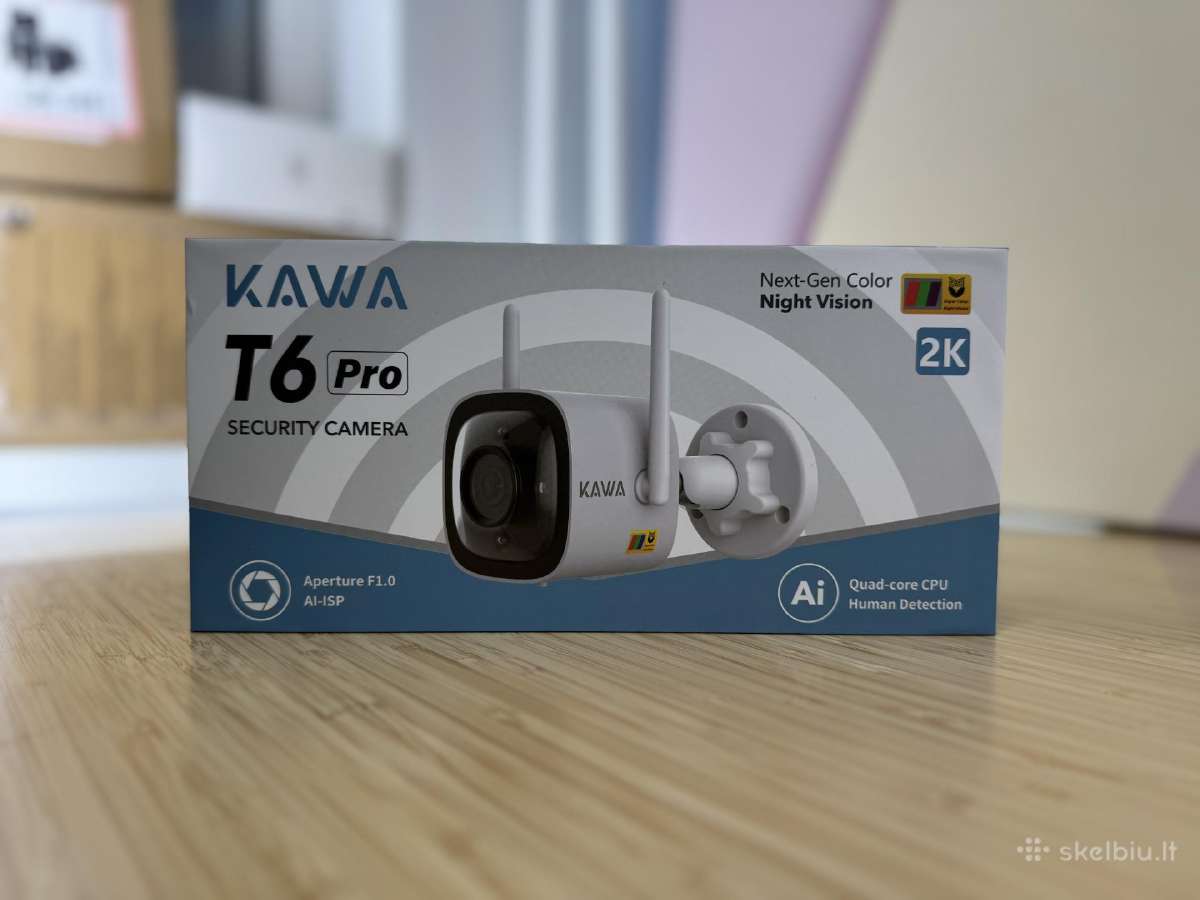 Kawa T6 Pro apsaugos kamera