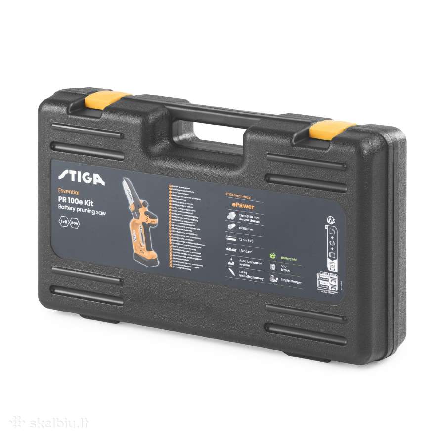 Naujasis Stiga Pr 100e Kit genėtuvas - nuotraukos Nr. 3