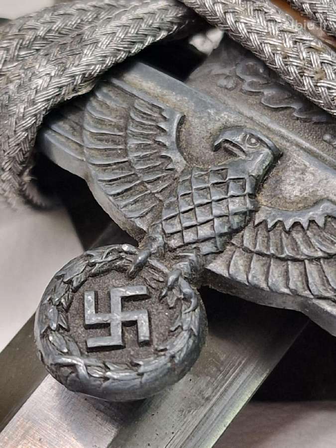 Ww2 vokiškas sausumos pajėgų karininko durklas - nuotraukos Nr. 2