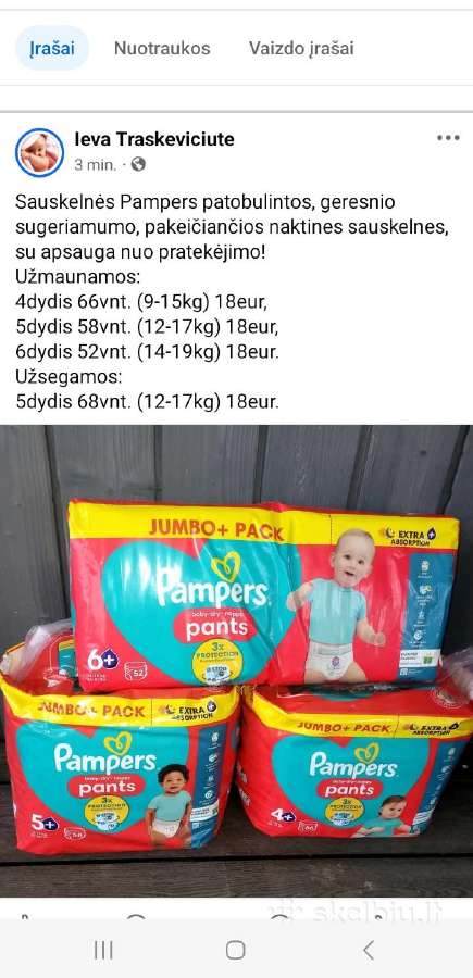Sauskelnes Panevėžyje ,Siunčiame I Visus Miestus! - nuotraukos Nr. 4