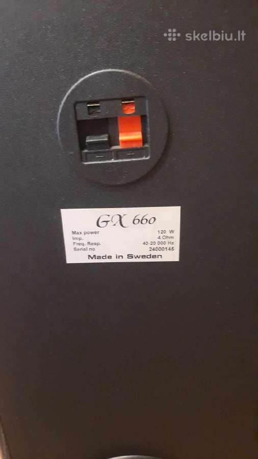 Genexxa Gx660 garso kolonėlės - nuotraukos Nr. 3