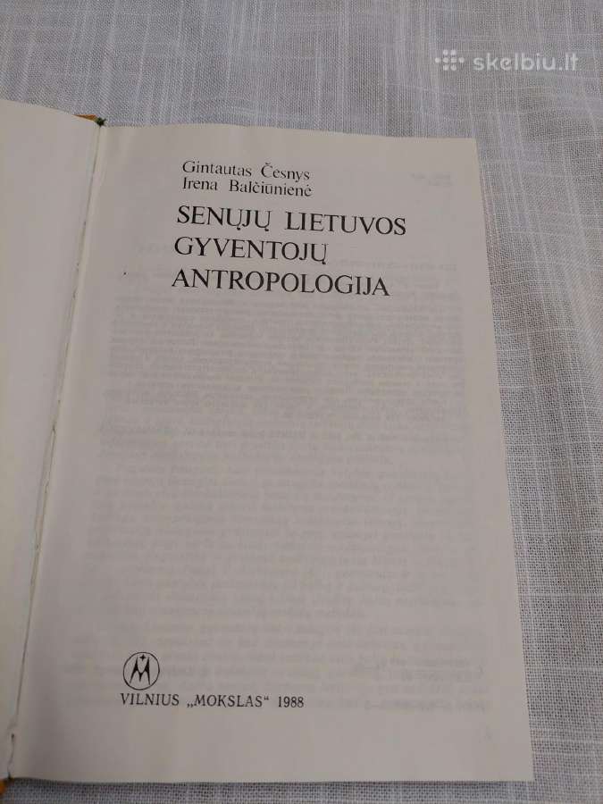 Senųjų Lietuvos gyventojų antropologija - nuotraukos Nr. 2