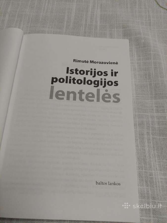 Istorijos ir politologijos lentelės - nuotraukos Nr. 2