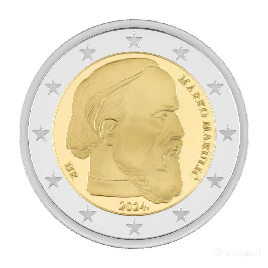 2 eurų Kroatijos Unc proginės monetos - nuotraukos Nr. 2