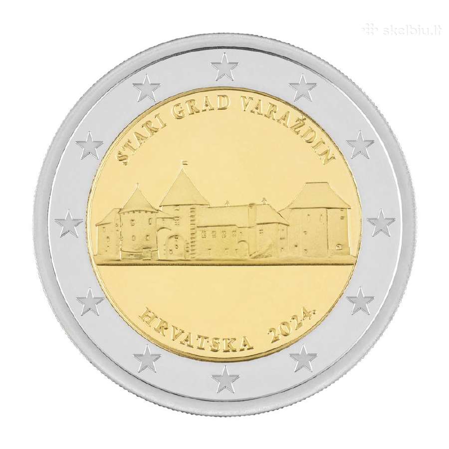 2 eurų Kroatijos Unc proginės monetos - nuotraukos Nr. 3