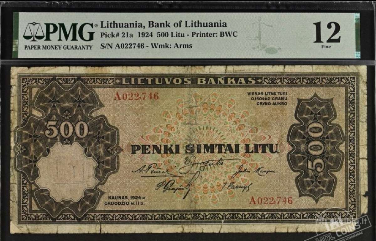 Smetonos banknotai
