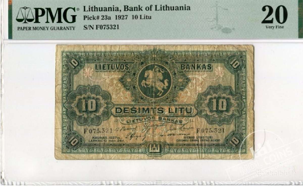 Smetonos banknotai - nuotraukos Nr. 2