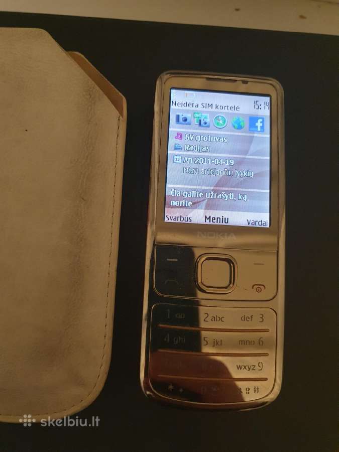 Originali Nokia 6700 Classic Navi Gold Edition - nuotraukos Nr. 3