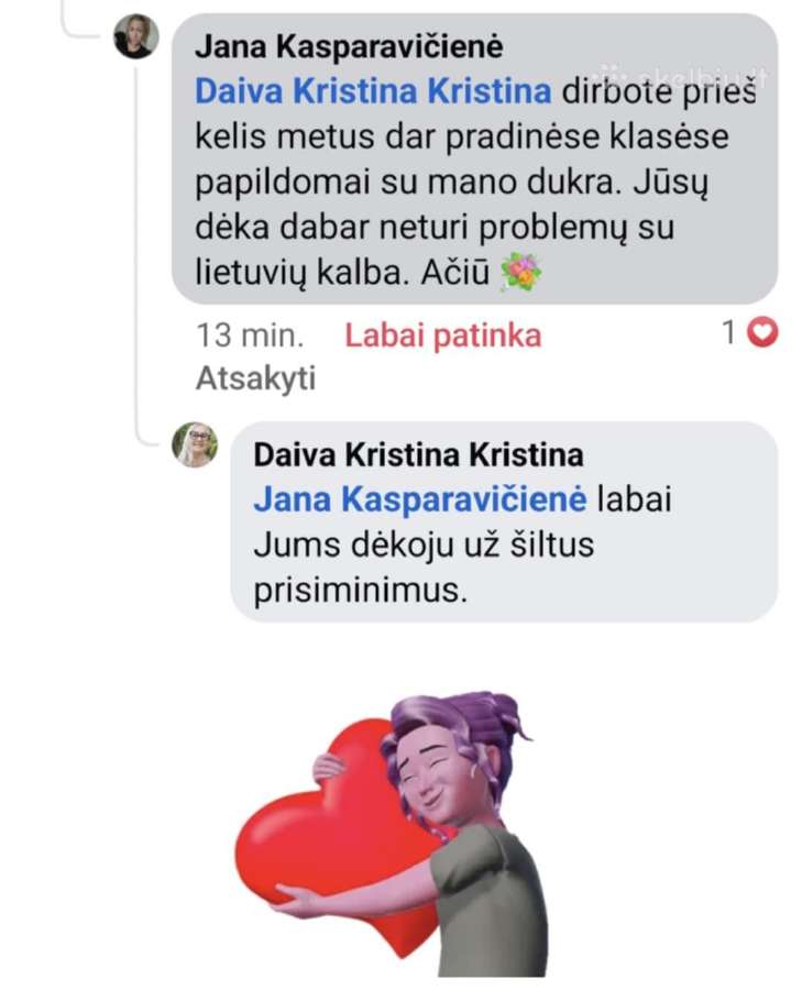 Lietuvių kalbos mokytoja korepetitorė - nuotraukos Nr. 2