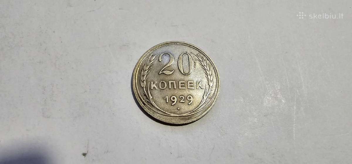 1929-1930 20 kapeiku