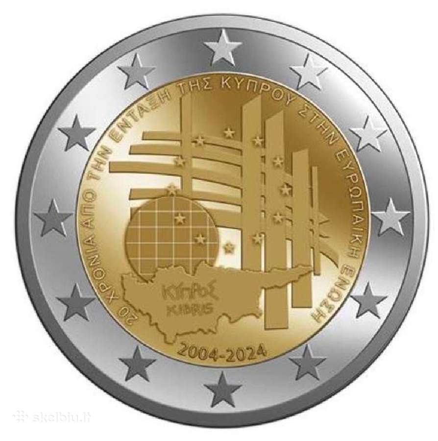 2 eurų Kipro Unc proginės monetos - nuotraukos Nr. 4