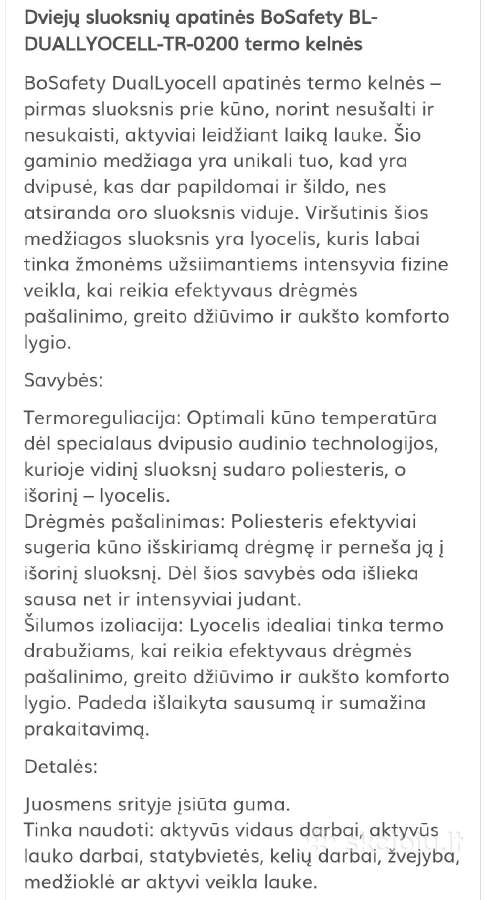 Nauji aukštos kokybės termo rūbai.siunčiu - nuotraukos Nr. 10