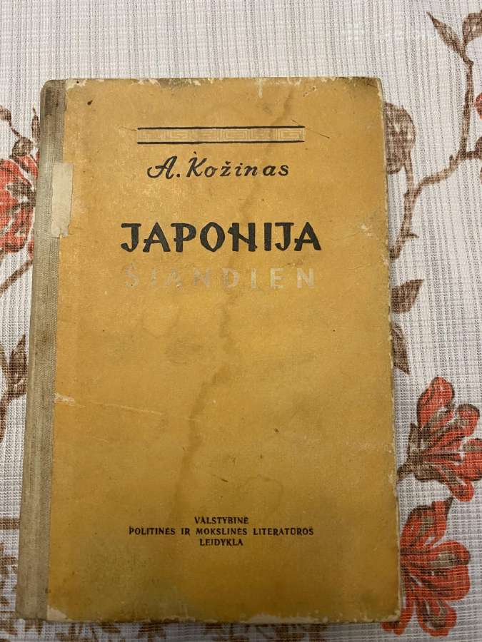 Parduodama knyga Japonija šiandien