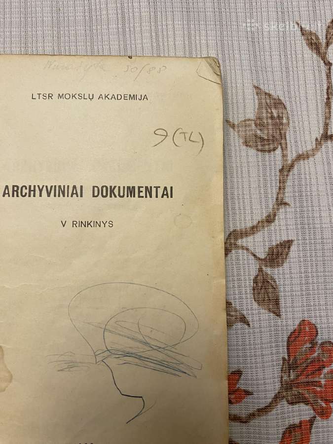 Parduodami archyviniai dokumentai - nuotraukos Nr. 2