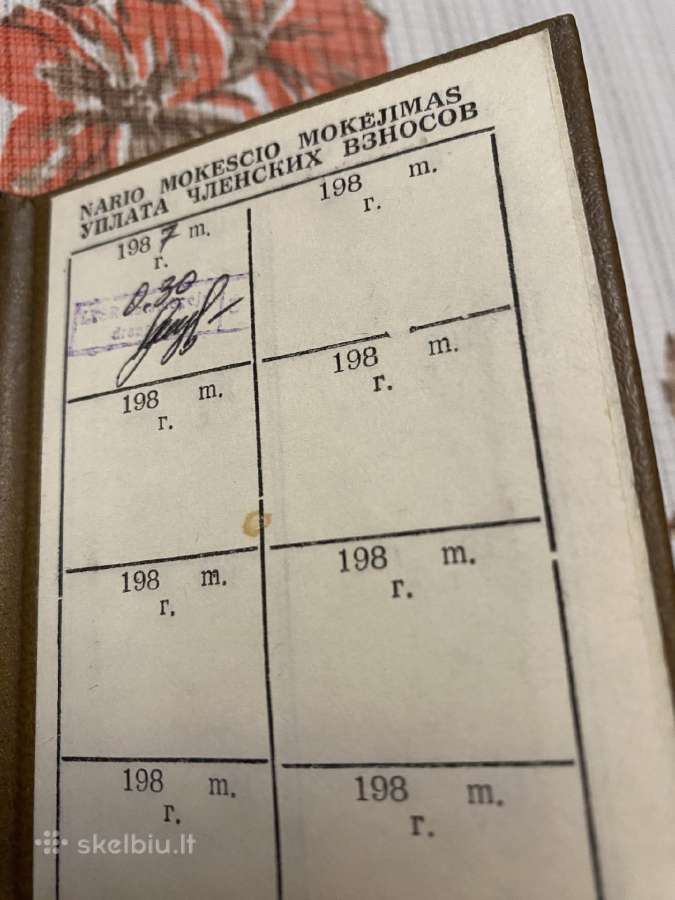 Parduodami ivairus seni dokumentai - nuotraukos Nr. 4