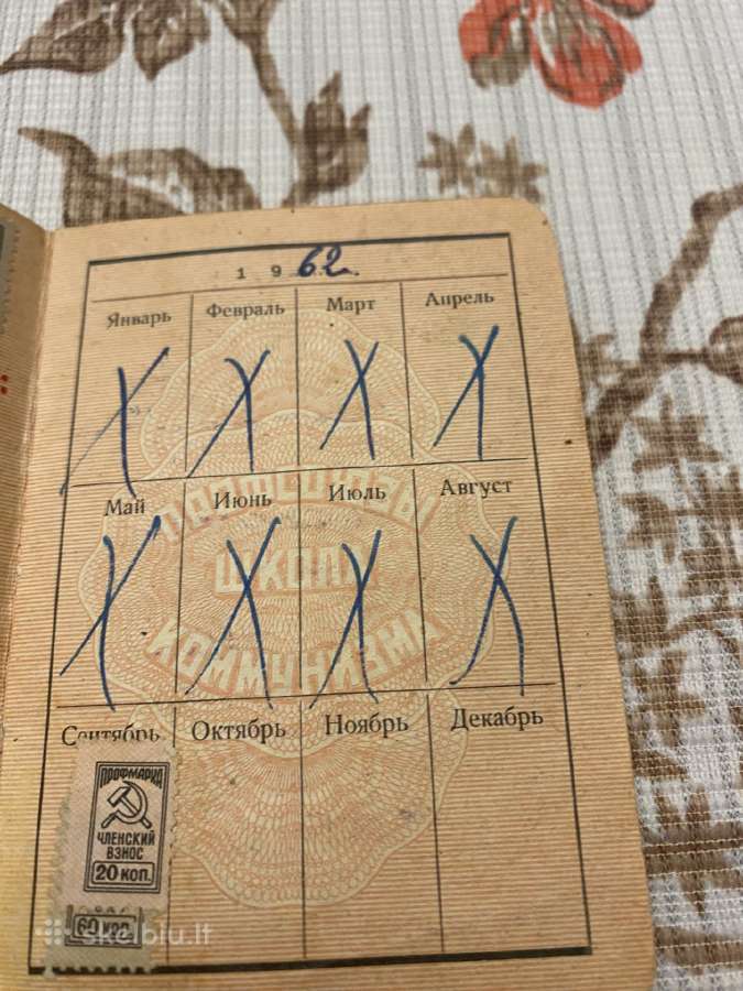 Parduodami ivairus seni dokumentai - nuotraukos Nr. 14