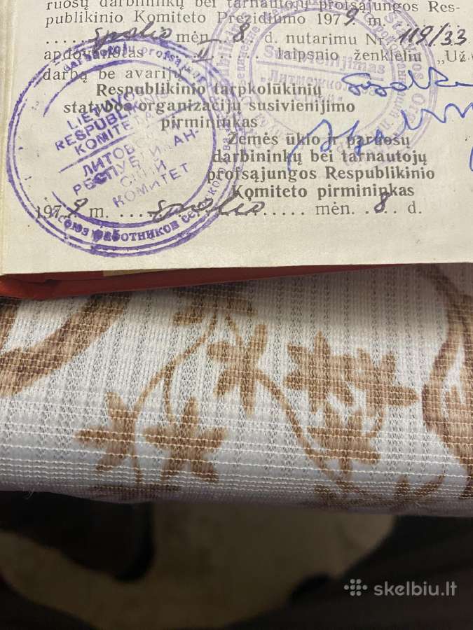 Parduodami ivairus seni dokumentai - nuotraukos Nr. 18
