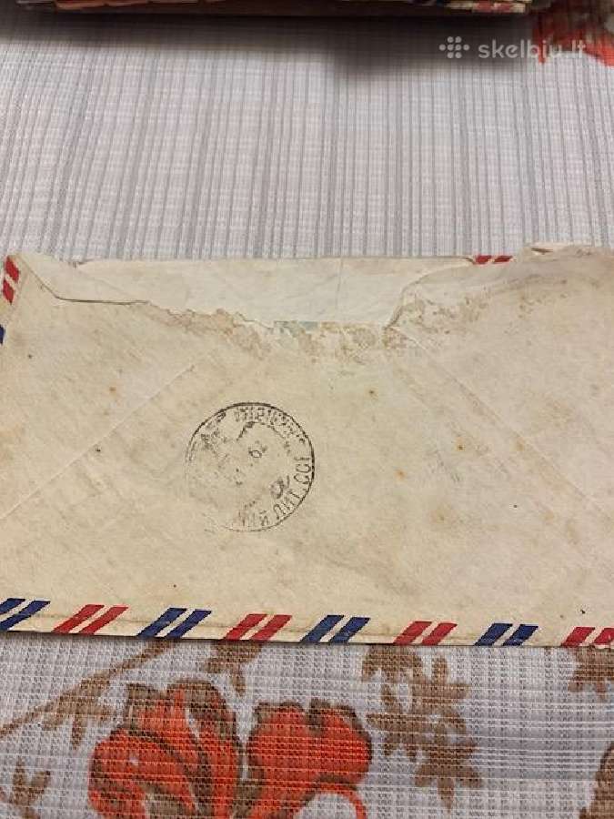 Parduodami 1959-1960 originalus laiškai iš JAV - nuotraukos Nr. 3