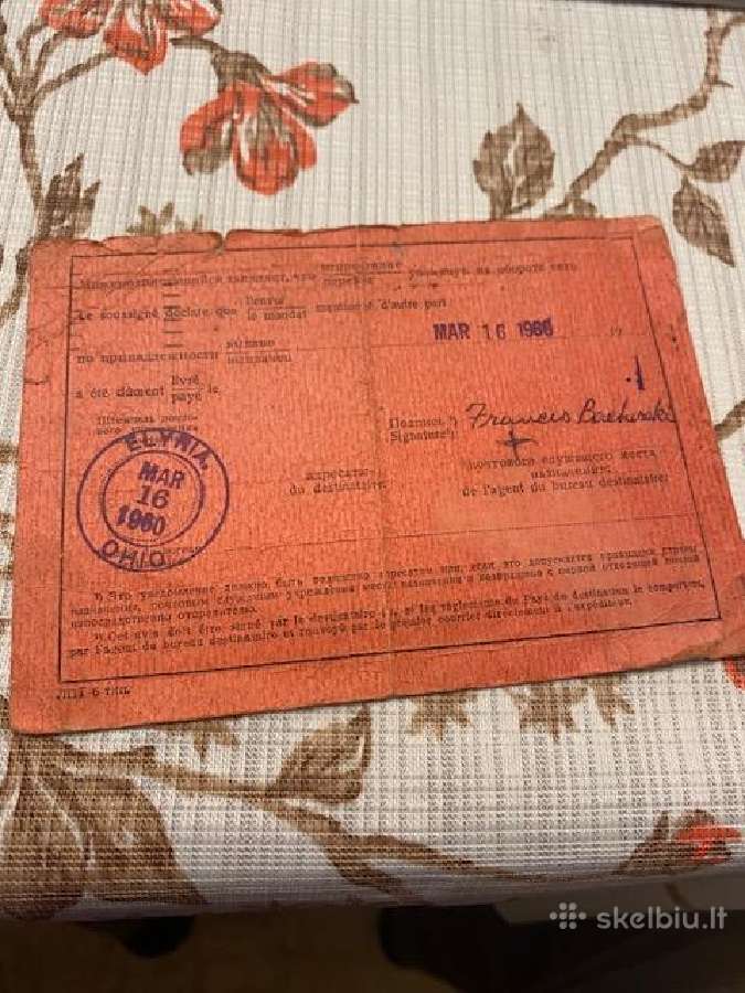 Parduodami 1959-1960 originalus laiškai iš JAV - nuotraukos Nr. 10