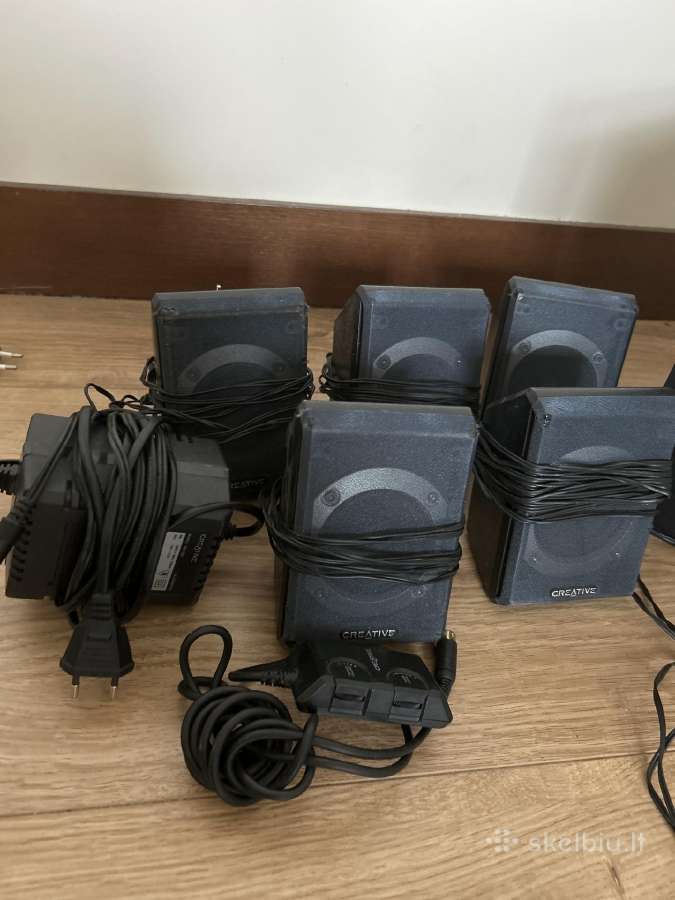 Pc kolonėlės su žemų dažnių kolonėle - nuotraukos Nr. 2