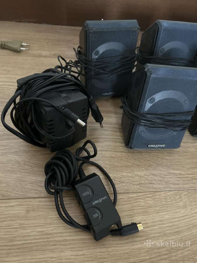 Pc kolonėlės su žemų dažnių kolonėle - nuotraukos Nr. 5