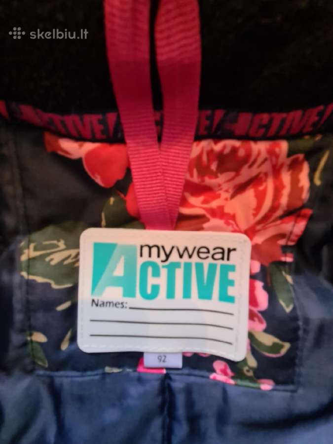 My Wear Active žieminis kombinezonas 2 metų vaikui - nuotraukos Nr. 3