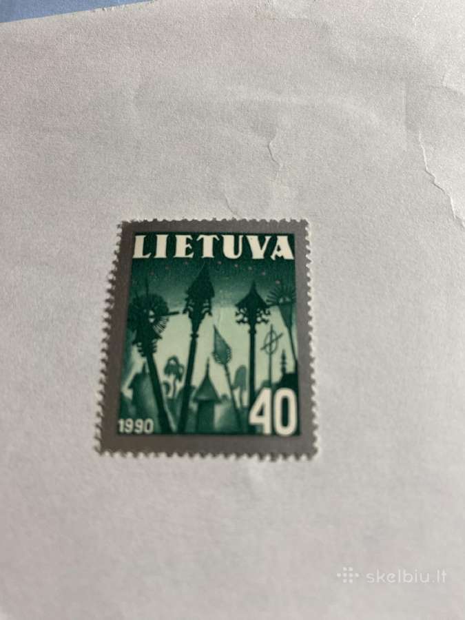 Parduodami pašto ženklai