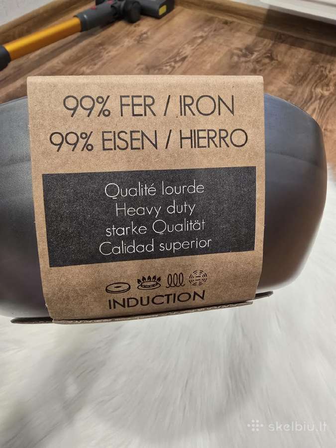 Parduodu naują de Buyer Mineral B plieno keptuvę - nuotraukos Nr. 9