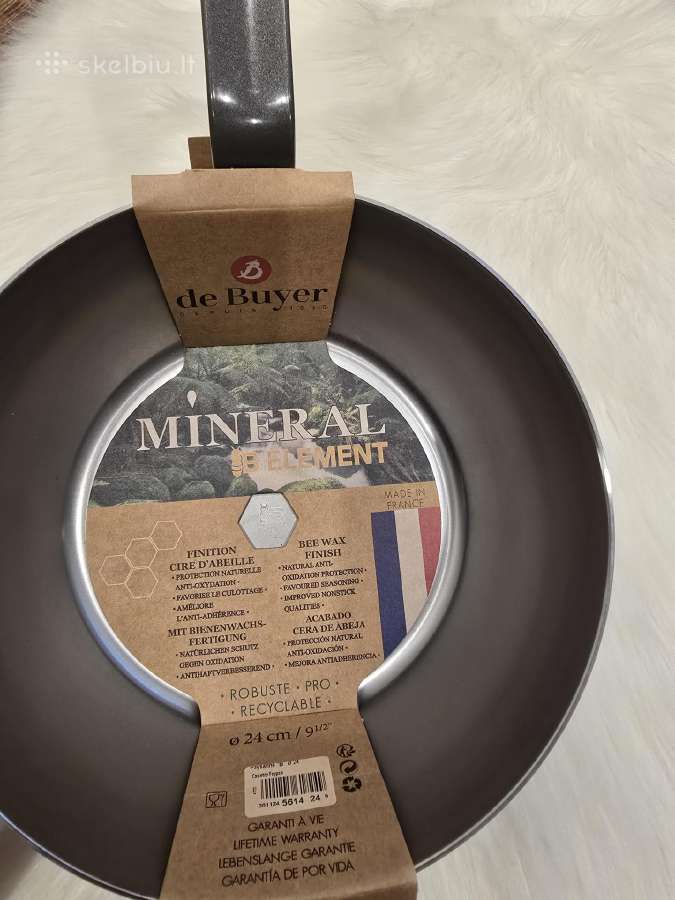 Parduodu naują de Buyer Mineral B plieno keptuvę - nuotraukos Nr. 10