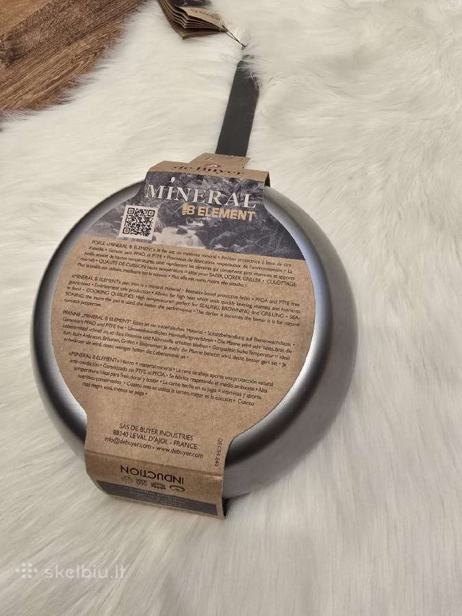 Parduodu naują de Buyer Mineral B plieno keptuvę - nuotraukos Nr. 11