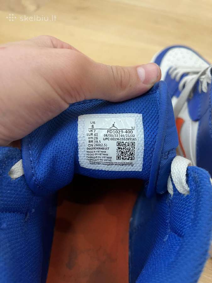 Nike air Jordan 1 mid ,knickers colorway - nuotraukos Nr. 7