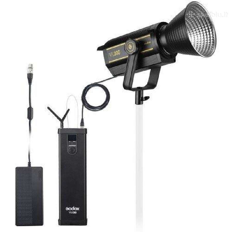Parduodamos 2vnt Godox Vl300 lempos - nuotraukos Nr. 4