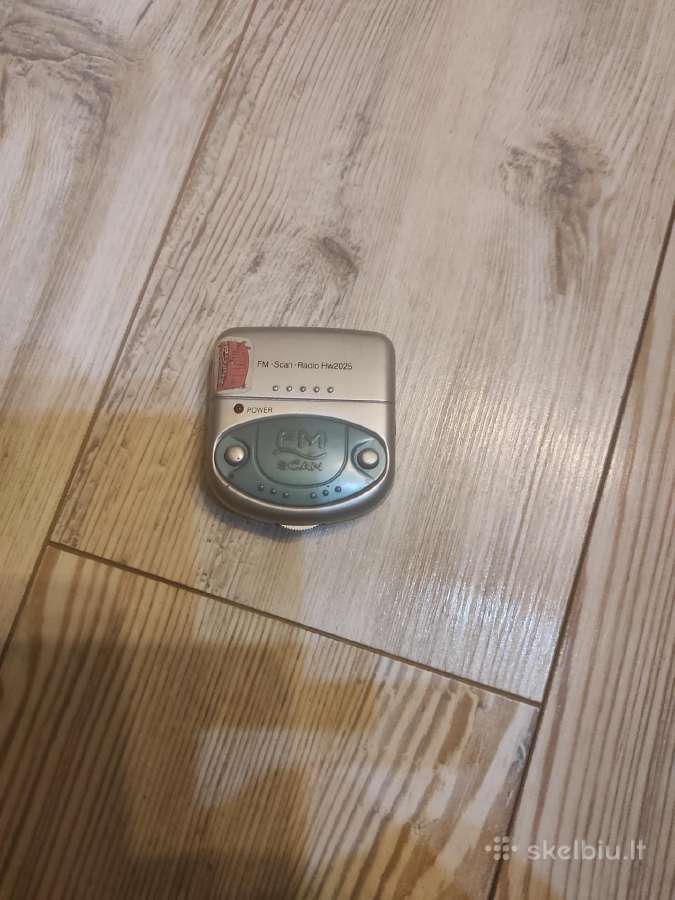 Kišeninis radijos imtuvas