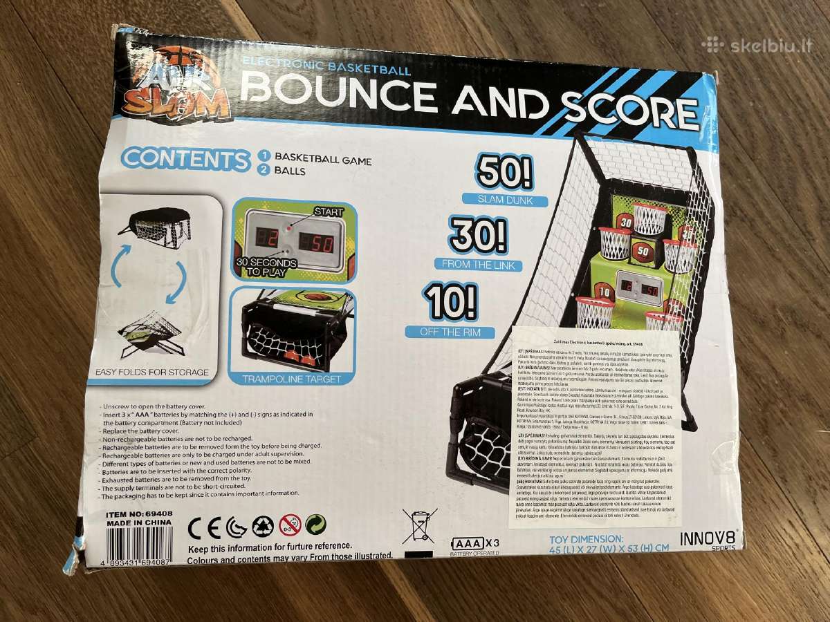Parduodu naudotą žaidimą "Electronic basketball" - nuotraukos Nr. 2