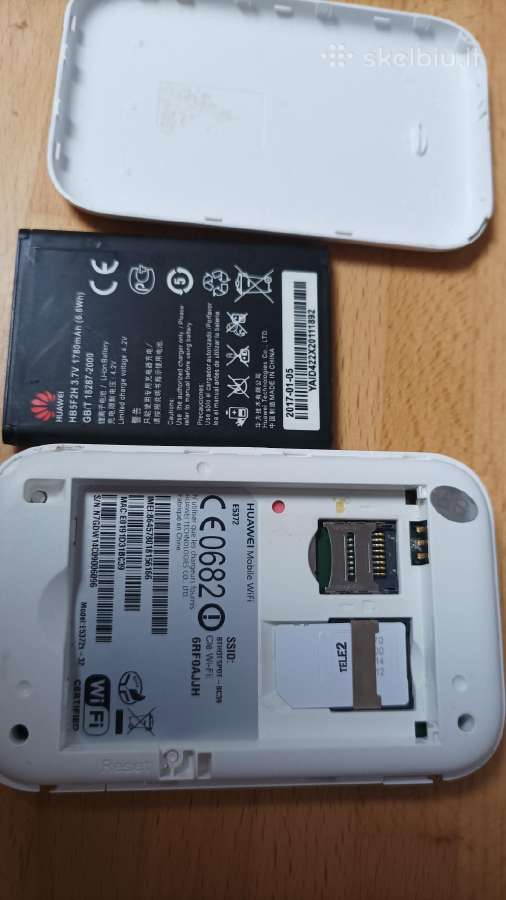 Modemas Huawei Mobile WiFi E5372s-32 ir antena - nuotraukos Nr. 3