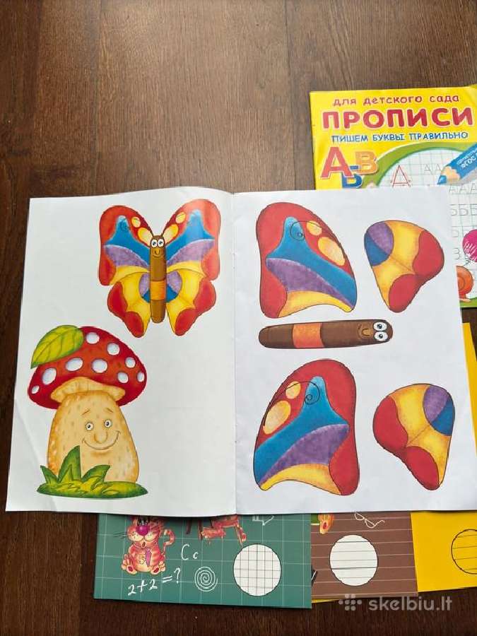 Užduotys mažiausiems + 3 sąsiuviniai - nuotraukos Nr. 2