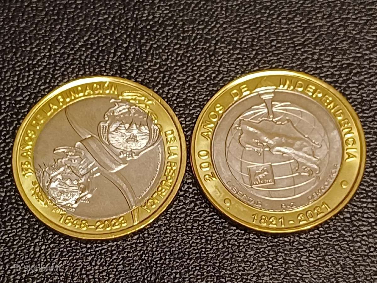 (227) 500 kolonų Kosta Rika unc 2 vnt.