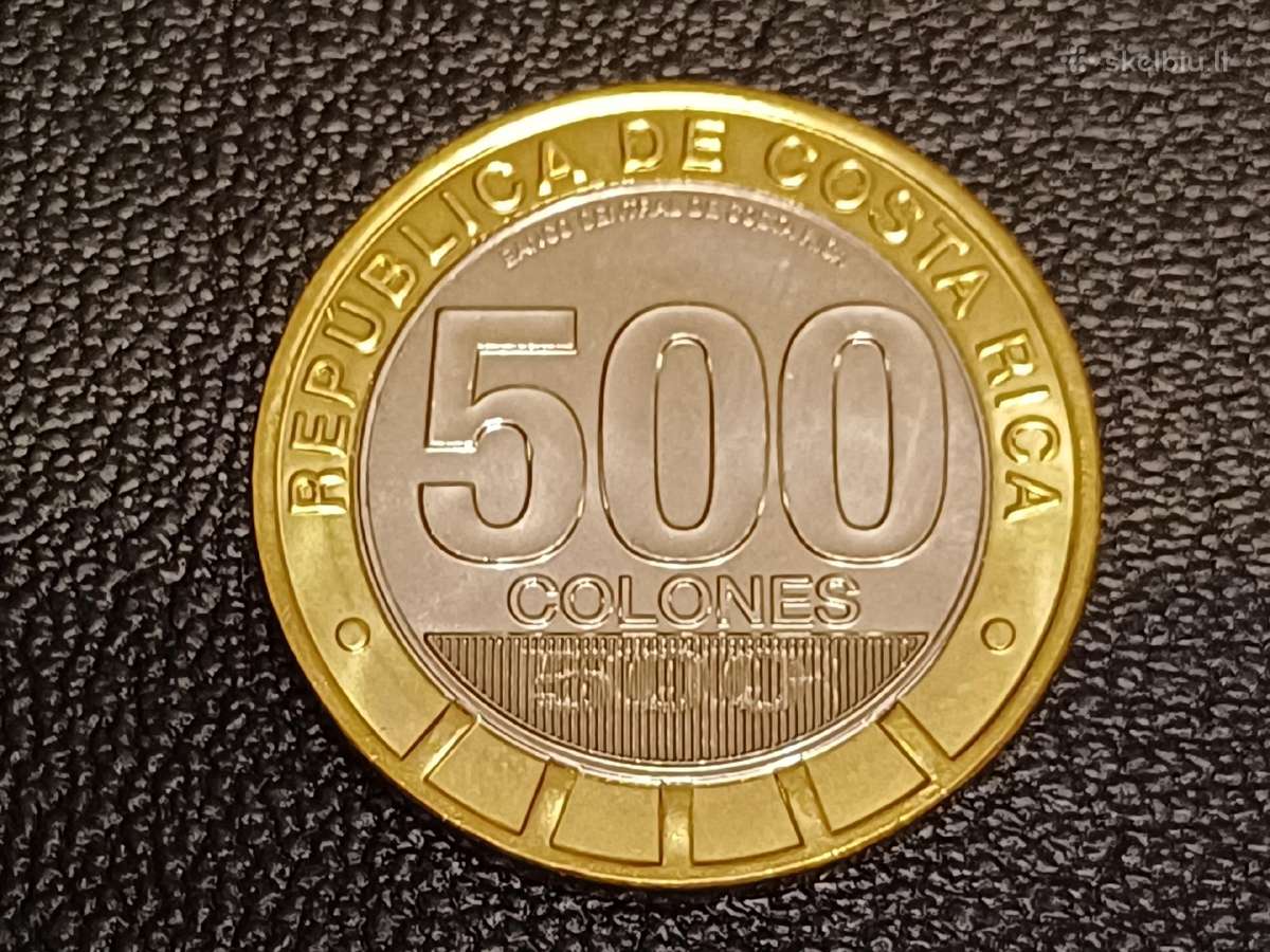 (227) 500 kolonų Kosta Rika unc 2 vnt. - nuotraukos Nr. 4