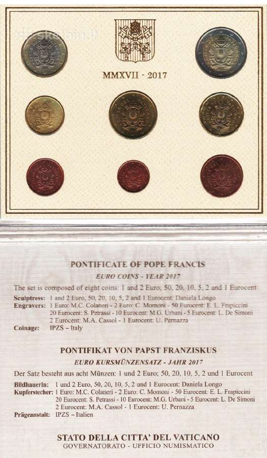 2017 Bu Euro monetų rinkinys - nuotraukos Nr. 2
